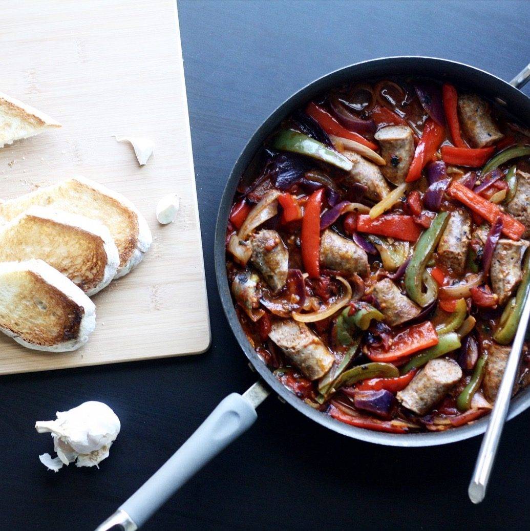 Weeknight Sausage and Peppers